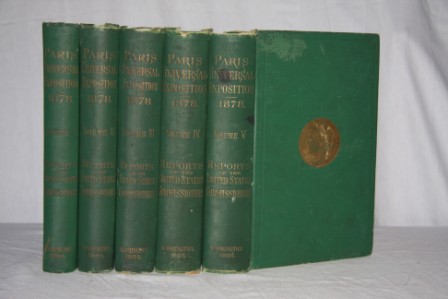 Image for Reports of the United States Commissioners to the Paris Universal Exposition, 1878 (5 volumes)