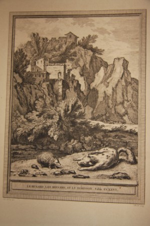 Image for Fables.  Avec Les Figures d'Oudry.  Reimpression De l'Edition Desaint et Saillant, 1755 (4 Vols.)