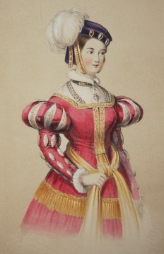 Image for Costumes of British Ladies from the time of William the 1st to the reign of Queen Victoria
