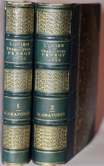 Image for Lucien, De La Traduction de N. Perrot, Sr. D'Ablancourt.  Avec des Remarques sur la Traduction.  Nouvelle Edition revue & corrigee (Two volumes)