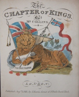 Image for The Chapter of Kings.  Illustrated by Thirty-eight Engravings Exhibiting the Most Important Events in English History