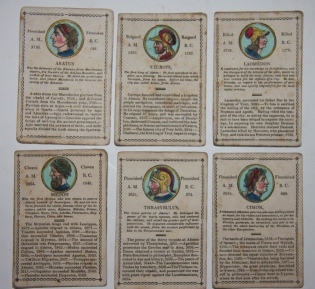 Image for Historical Cards Exhibiting the Grecian History