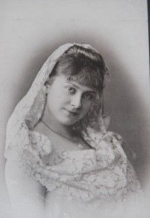 Hamburg [A folded album of eighteen nineteenth century photographs of beautiful women, probably actresses, in exotic dress]