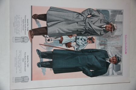 Fashions of Distinction. Quality Woolens for Fine Custom Tailoring; Season  of Fall and Winter 1937 1938