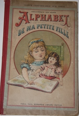 Image for Alphabet de ma Petite Fille.  Illustre de 6 Gravures en Chromo Bibliotheque des Bebes.  Album Indechirable sur Toile