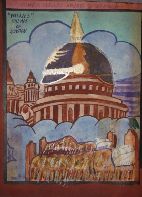 Image for Cartoons of the Great War.  World War One Album of Colorful Cartoons and Caricatures, possibly by a P.O.W.