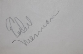 Image for Autograph of Ethel Merman