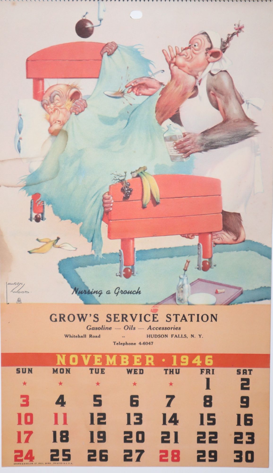 Image for Marking Time with Granpop; 1946 Calendar Marking Time with Granpop; 1946 Calendar