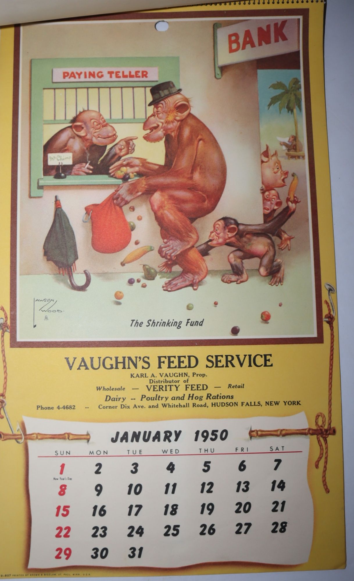 Image for Marking Time with Gran'pop; 1950 Calendar Marking Time with Gran'pop; 1950 Calendar