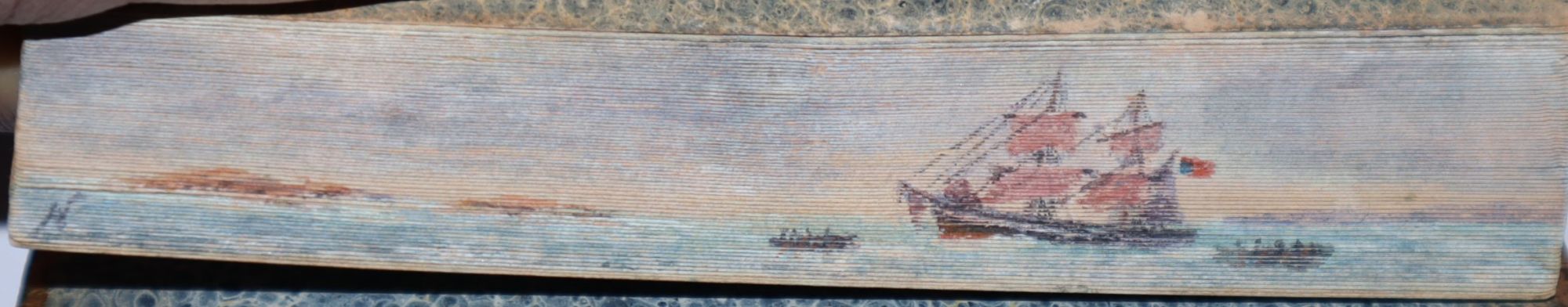[Fore-Edge Painting] The Shipwreck; and Other Poems