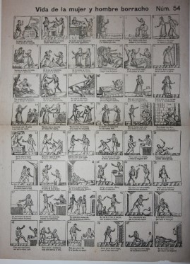 Image for Vida de la mujer y hombre borracho Num. 54