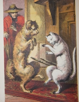 Image for Aunt Friendly's Nursery Keepsake.  Containing Seventy-Two Pages of Pictures Printed in Colours by Kronheim.  With Letter-Press Descriptions.