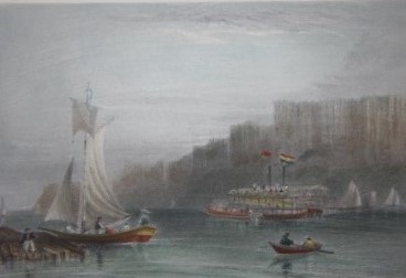 Image for American Scenery; or Land, Lake, and River. Illustrations of Transatlantic Nature. (Two Volumes) From Drawings by W. H. Bartlett, Engraved in the First Style of the Art, By R. Wallis, J. Cousen, Willmore, Brandard, Adlard, Richardson, &c.