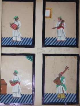 Image for Album of 48 Indian Watercolors Painted on Mica