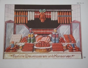 Image for Schaufenster-Dekorationen für das Fleischergewerbe