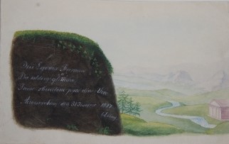 Image for Blätter der Freundschaft. Album Amicorum from the Biedermeier Era with several examples of bead work