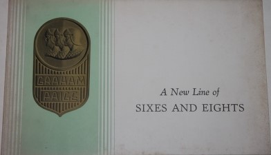 Image for Graham Paige.  A New Line of Sixes and Eights.