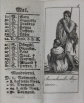Image for Taschenkalender auf das Gemein-Jahr 1817.  Mit Kupfern geziert.