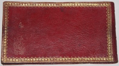 Image for Full Morocco Late 18th Century Daily Notebook and Slipcase