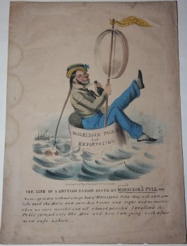 Image for [Broadside] The Life of a British Sailor Saved by Morrison's Pill.  Morrison's Pills for Exportation.