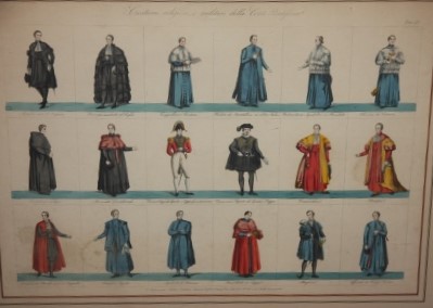 Image for [Framed Print] Costumi Religiosi e Militari della Corte Pontificia