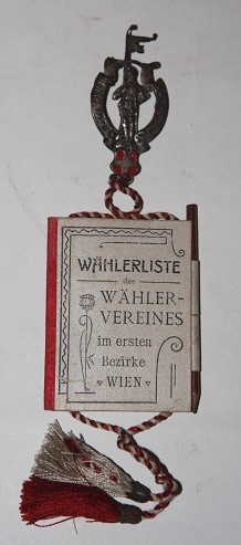 Image for Wählerliste des Wähler-Vereines im ersten Bezirke