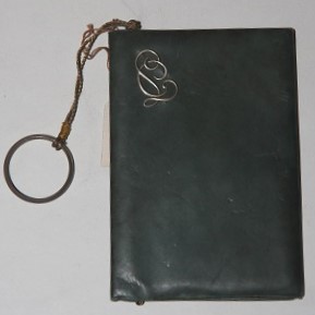 Image for Dance Card as Small Leather Folder