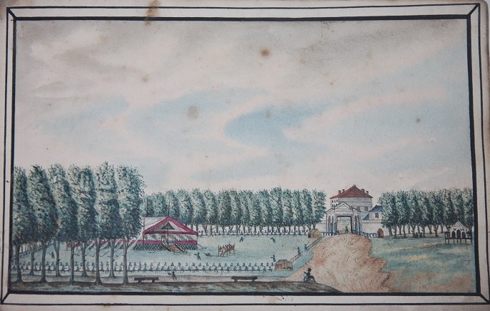 Image for Album of Watercolors of Verdun by an English Prisoner-of-War during the Napoleonic Wars