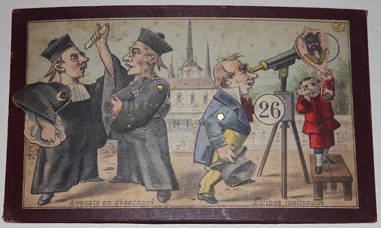 Image for Loto Animé Comique et Amusant [A Dozen Comical Chromolithographed French Metamorphic Lotto Cards]