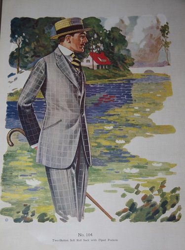 Image for Custom Tailoring.  Spring & Summer 1917.  B & K Co.  A National Institution