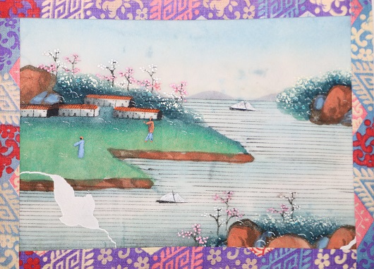 Image for Album of a Dozen Chinese Watercolors on Pith Paper, with a miscellany of subjects