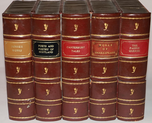Image for [Faux Books] Box which looks like five leather bound books