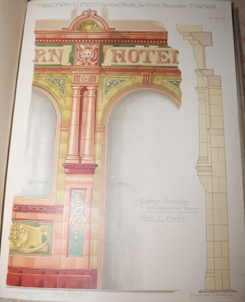 Image for [Trade Catalogue] Tiling. A Series of Suggestions for Walls.  Floors.  Fireplaces.  &c.