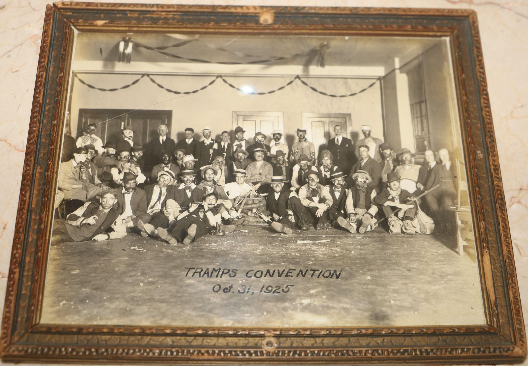 [Photograph] Tramp's Convention October 31, 1925