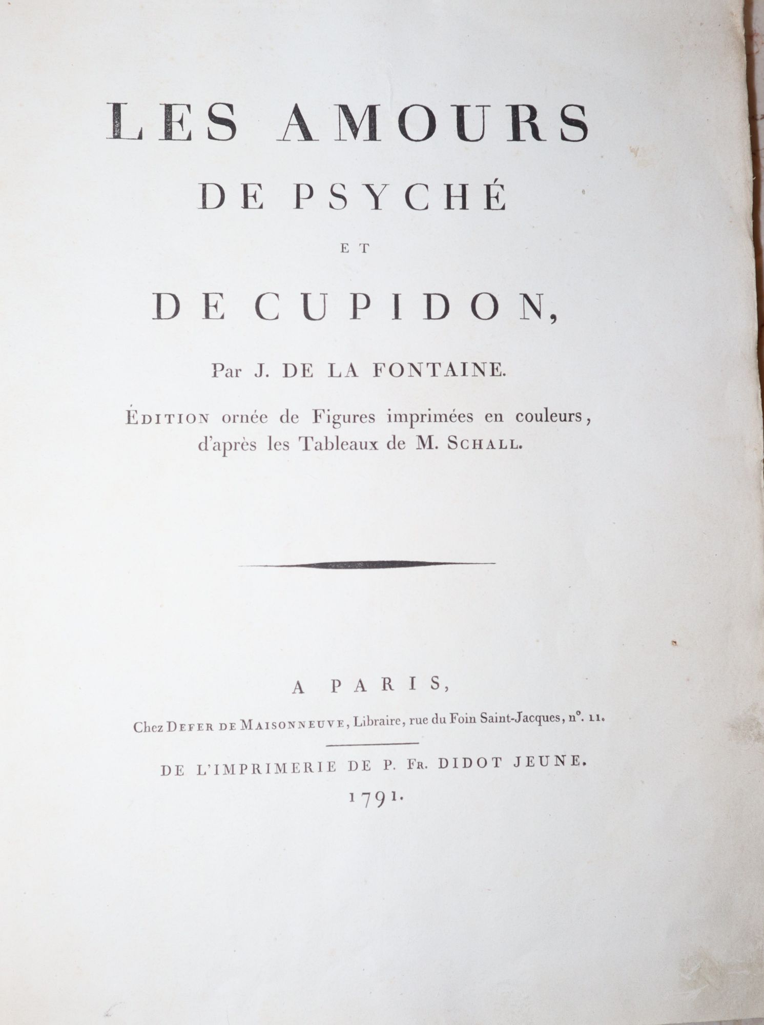 Les Amours de Psych et de Cupidon