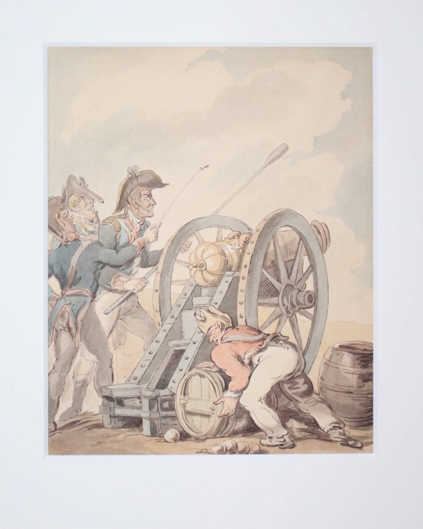 [Original Watercolor] Artillerymen