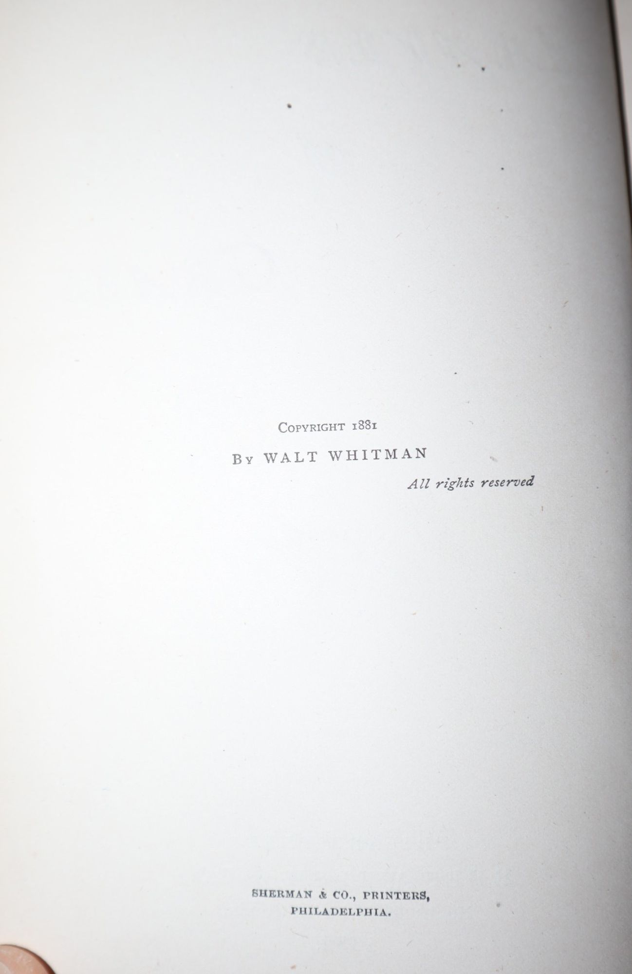 Leaves of Grass
