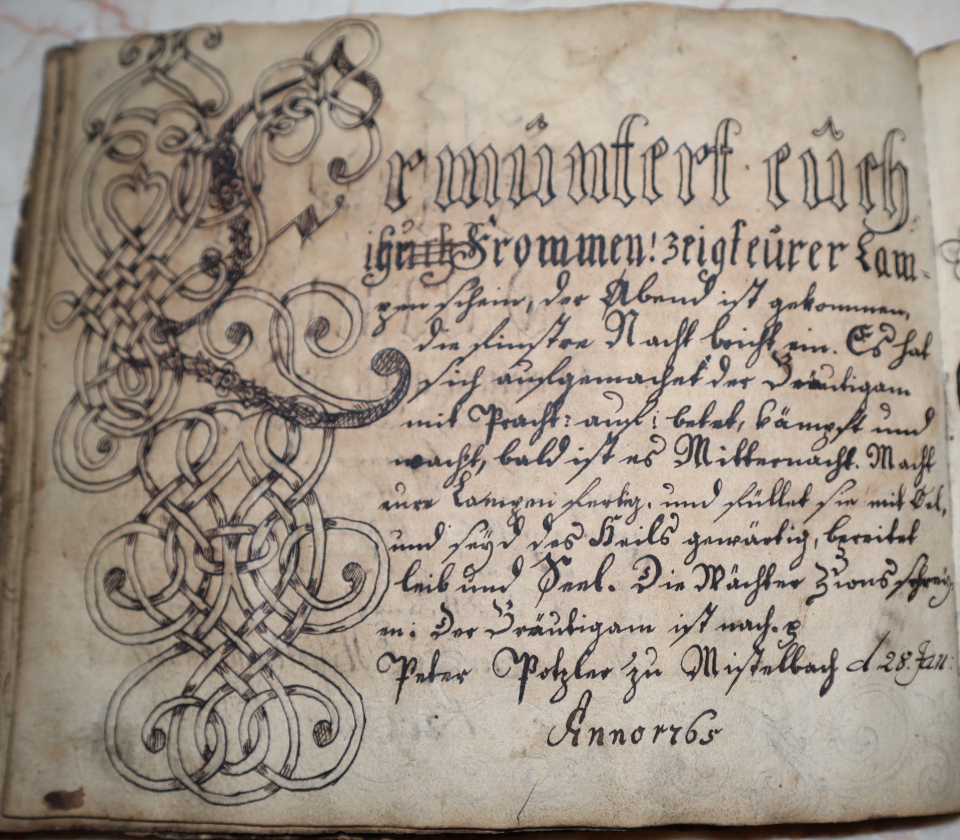 洋書 Johann Georg Schwandner: Calligraphy Calligraphy