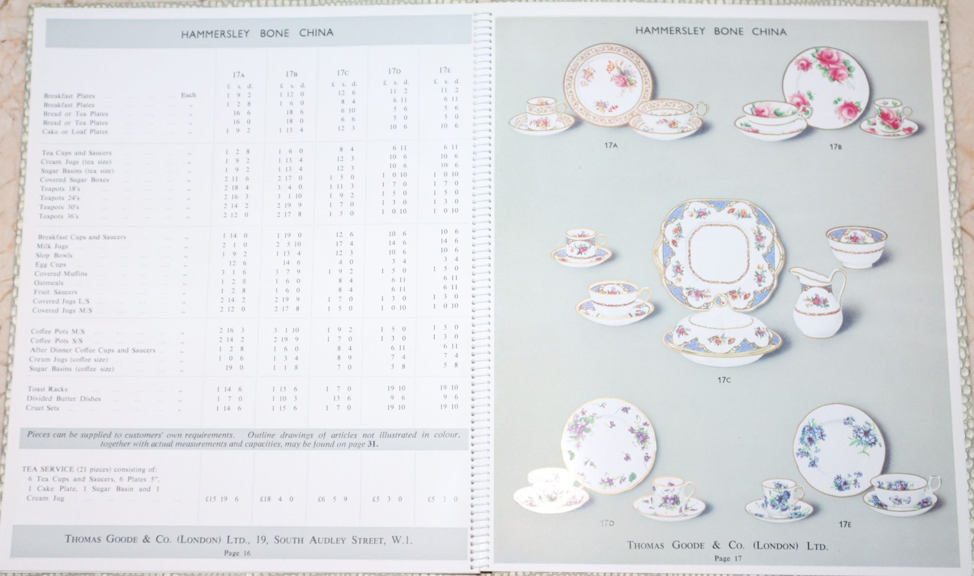 [Trade Catalogue] Thomas Goode & Co. (London) Ltd