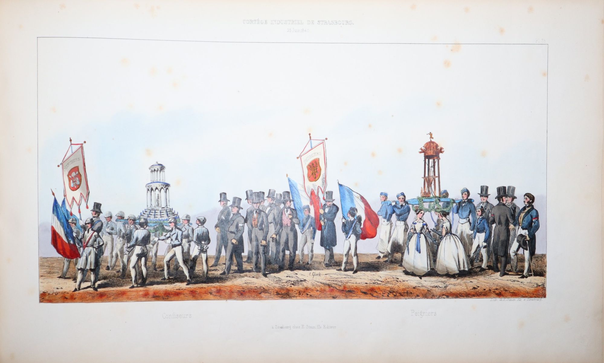 Ftes de Gutenberg Strasbourg. Cortge Industriel de Strasbourg