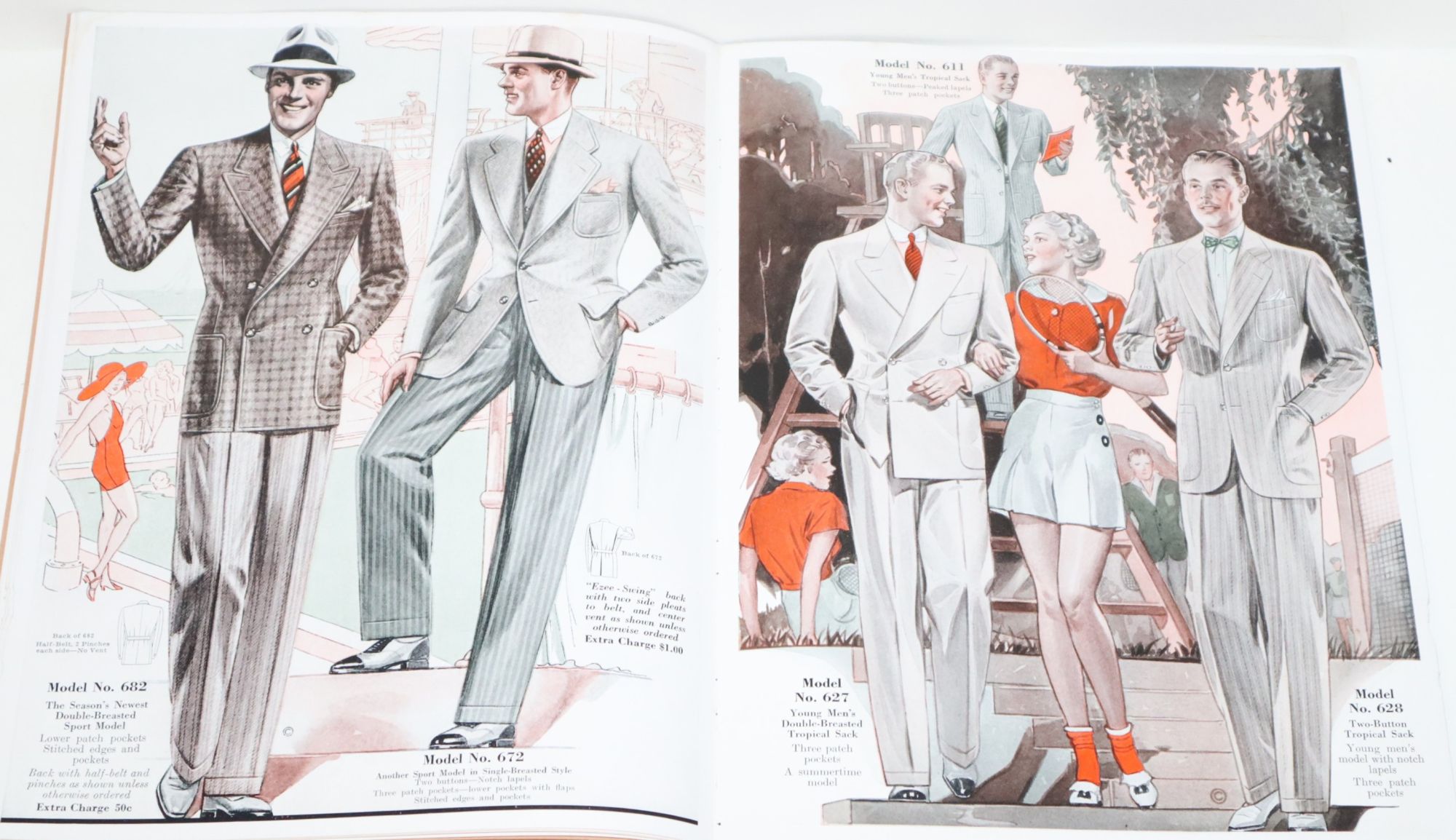 Season's Style Leaders Men and Young Boys. Progress Tailoring Company 