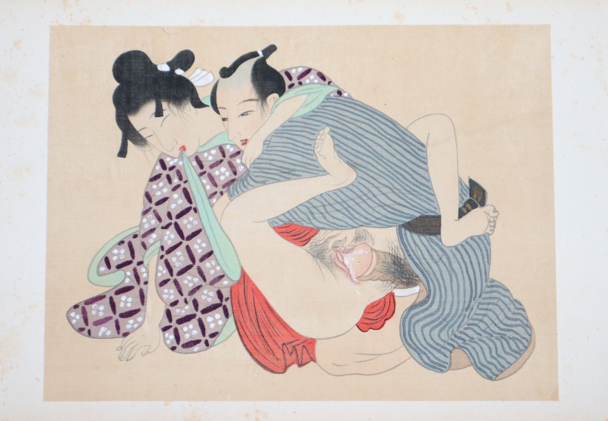 Typical Shunga Example Japanese Shunga