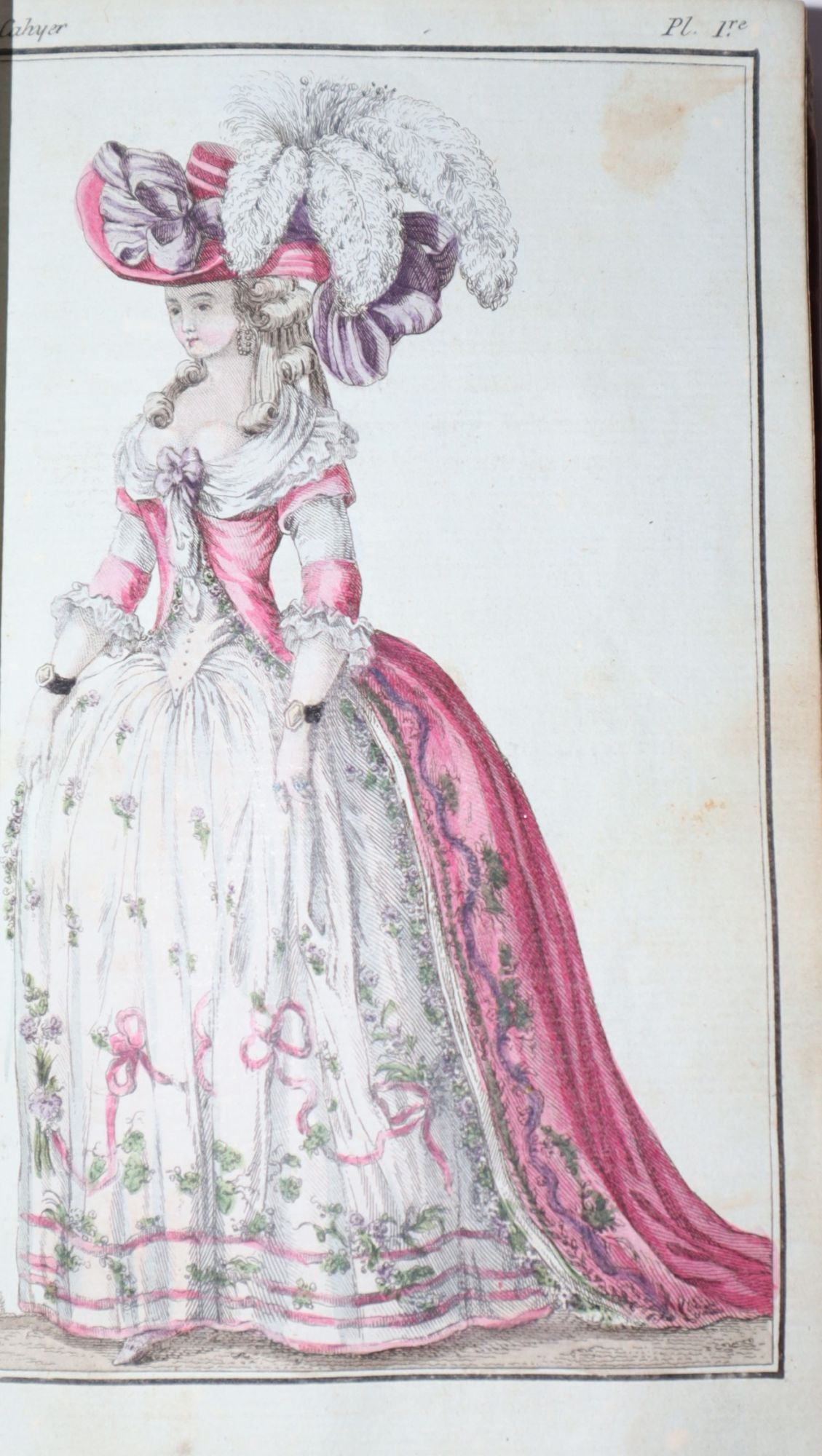その他 french revue de modes DRESSED TO THE 9 Amazon | Eighteenth-Century French Fashion Plates in Full Color