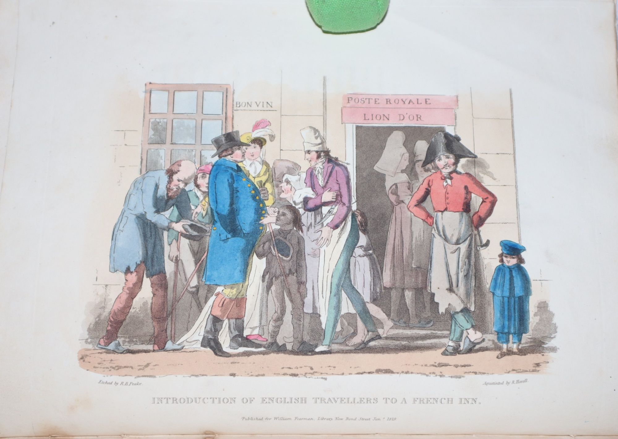 The Characteristic Costumes of France; From the Drawings Made on the Spot, With Appropriate Descriptions. By an Artist Recently Returned from the Continent. [French title: Costume Caractristique de France d'apres des Desseins Faits par un Artiste Dernirement Revenu du Continent; Avec des Description