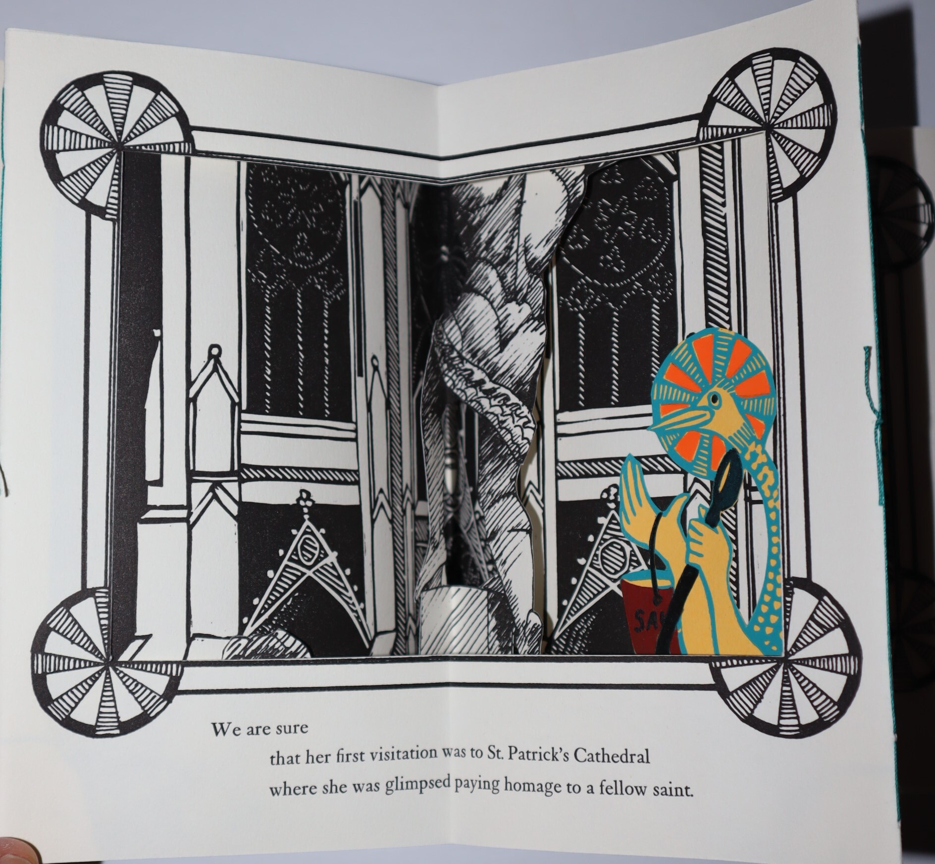 Ste. Ostrich in Manhattan. The Visitation of a Martyr