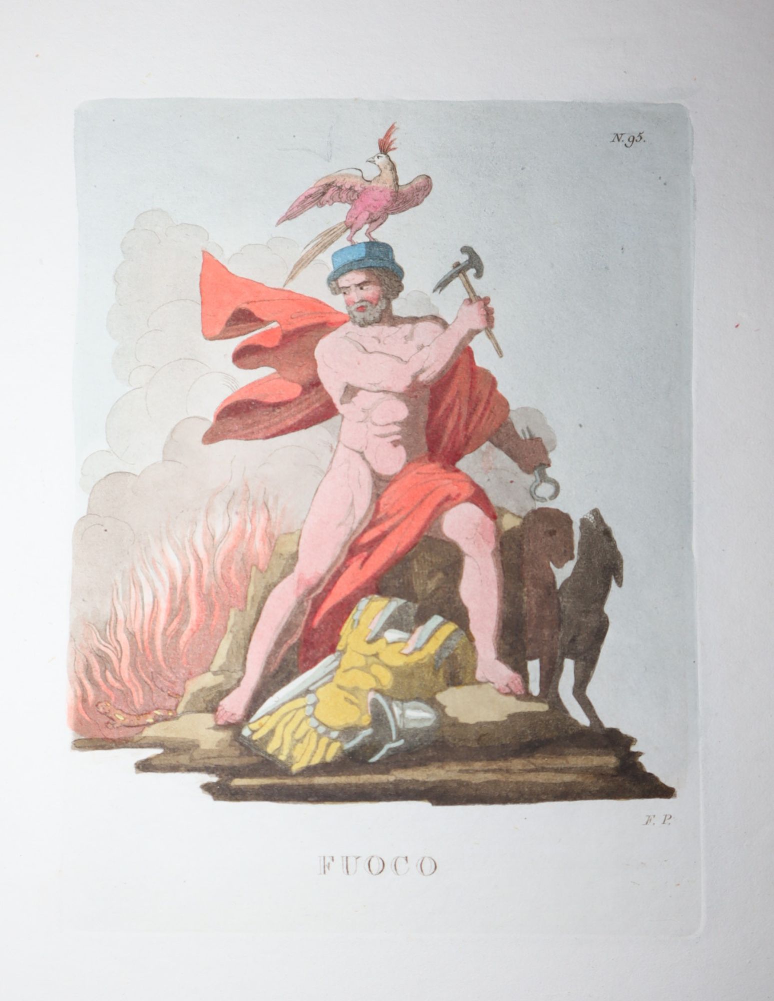 Iconologia ovvero Immagini di Tutte le Cose Principali a cui l'Uomo Talento Ha Finto un Corpo (Two physical volumes, but reconfigures, with all text in the first volume, all plates in the second volume)
