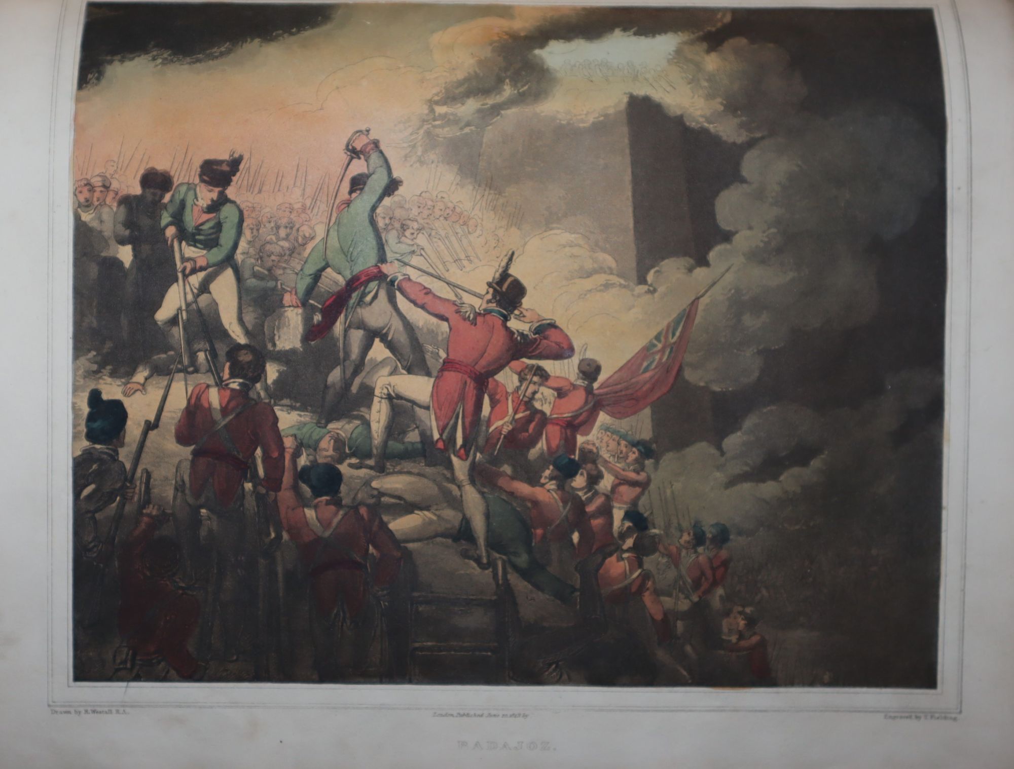 Victories of the Duke of Wellington, from Drawings by R. Westall, R.A.