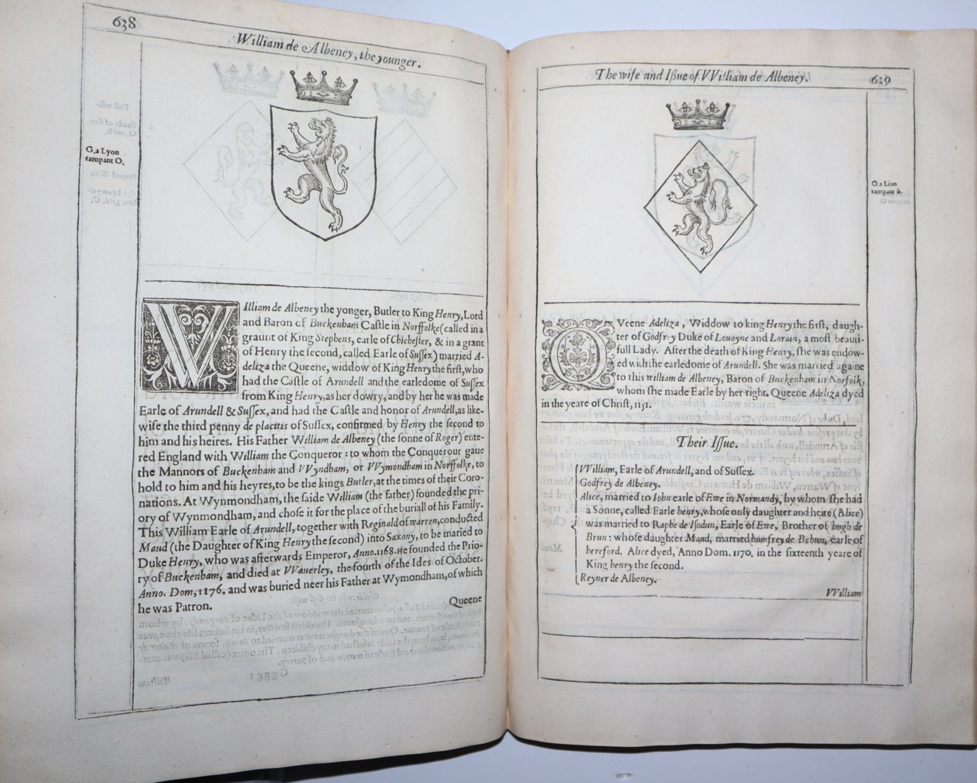The Catalogue of Honor or Treasury of True Nobility Peculiar and Proper to the Isle of Great Britaine: That is to say A Collection historicall of all the Free Monarches as well Kings of England .