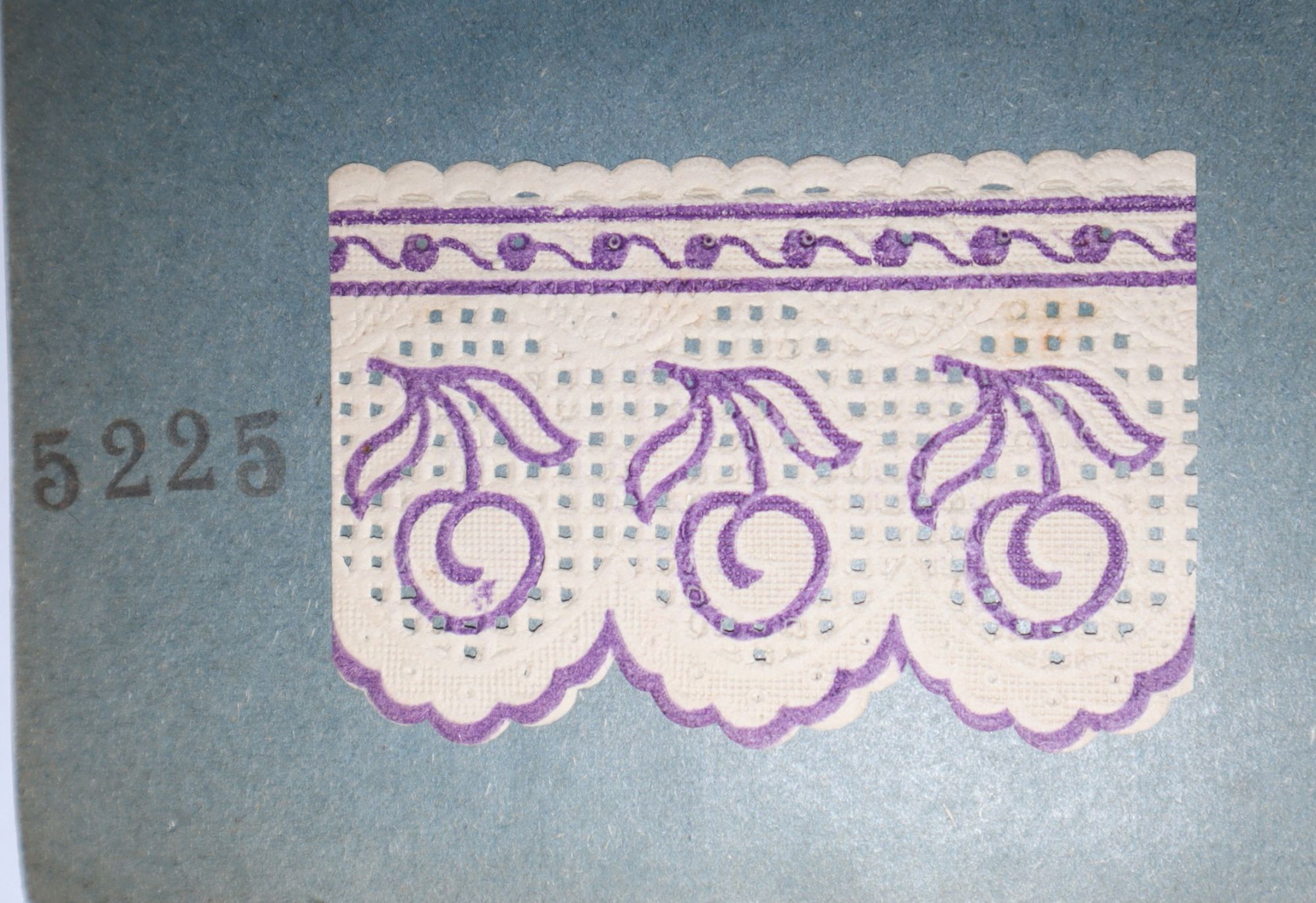 Bandes Pour tagres. Denteles et Colories. Papier Extra-Fort Remplaant la Toile Cire