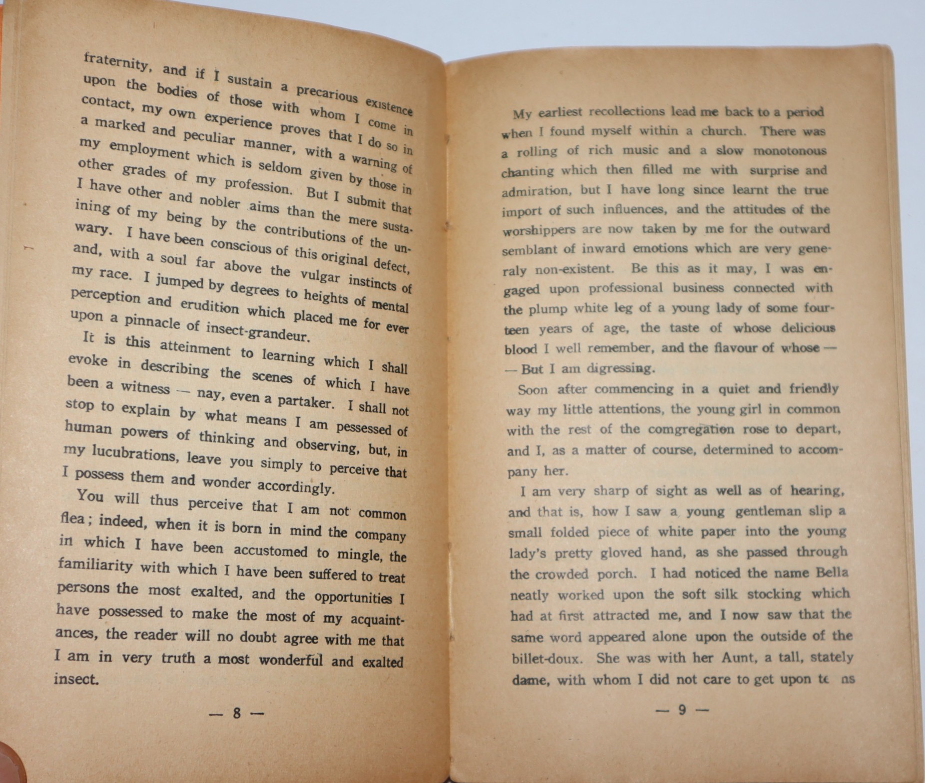 The Autobiography of a Flea. A Complete Edition